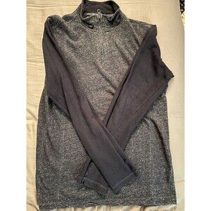 Washed Stoned & Beaten Vintage 1946 Mens Lightweight Long Sleeve  SZ Medium Gray